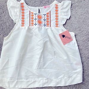 Girls Floaty Summer Top